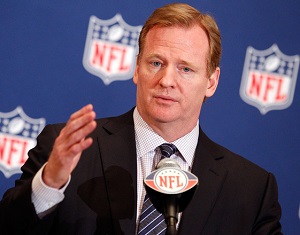 NFL commissioner Roger Goodell